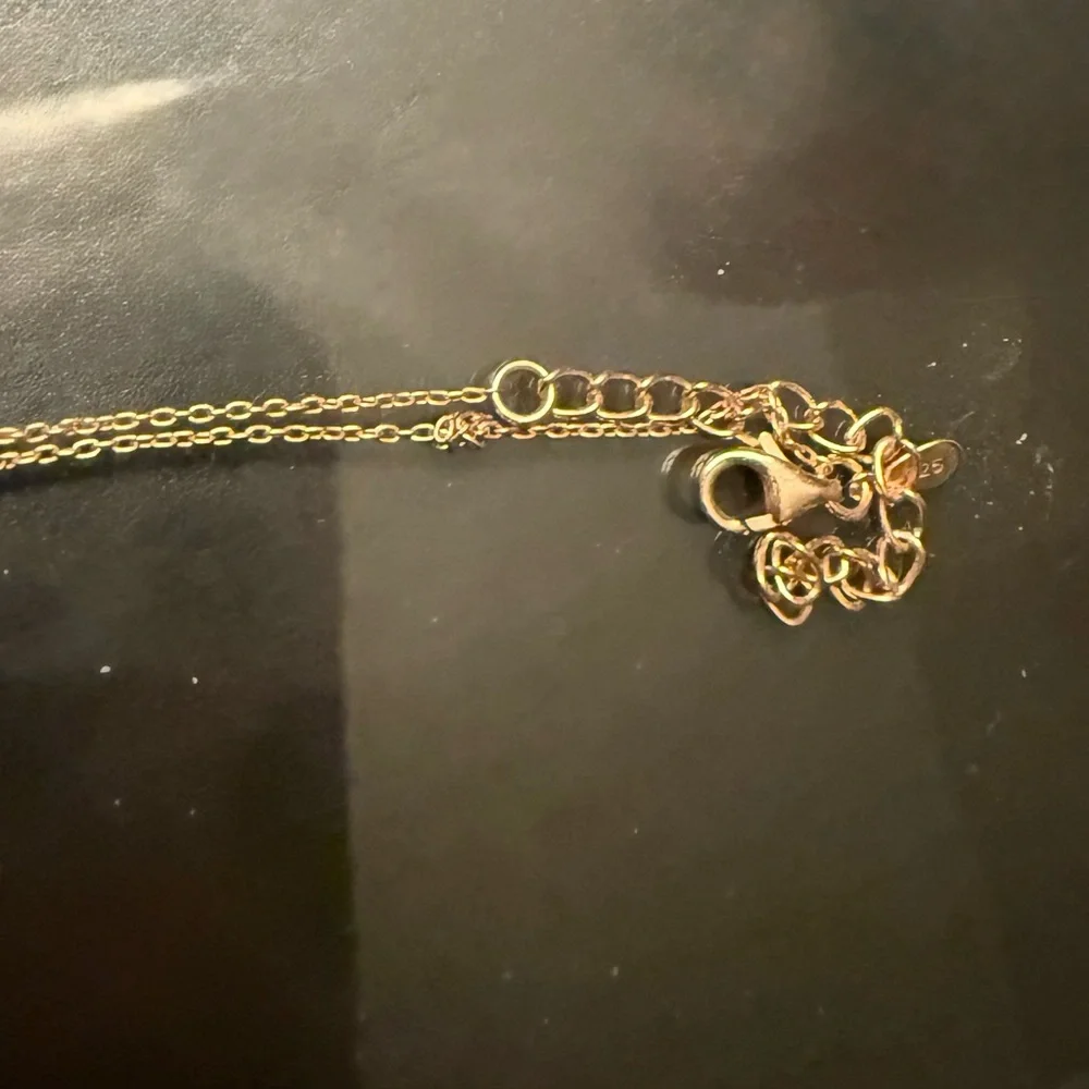 Diamonique x Kathy Levine Sparkler Drop Necklace, Rose gold plated SS - Picture 4 of 5